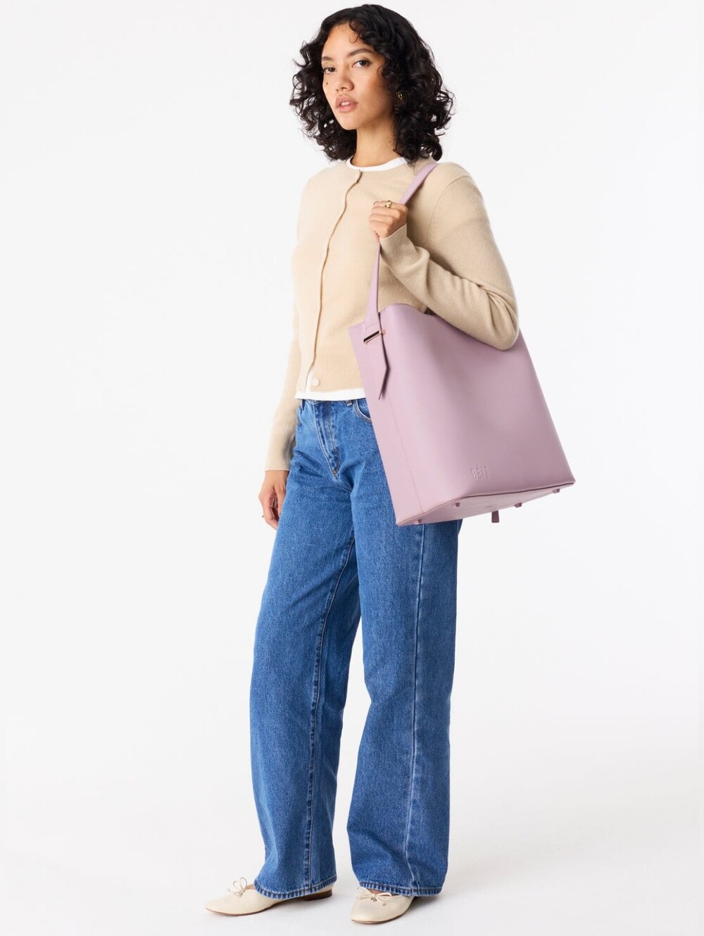 Beis The Essentiala Tote in Wicked Pink NWT Limited Edition Travel Bag